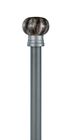 rideau en aluminium Rod Roman Blind Pole en longueur du diamètre 6.5m de 19mm