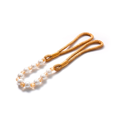 Accessoires faits main de voie de rideau en perle liant la corde pour la maison