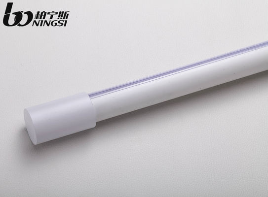 Un bon prix. Nordic Curtain Rod Simple White Black Silent Aluminum Alloy Roman Rod Single and Double Rod Custom Curtain Track En ligne