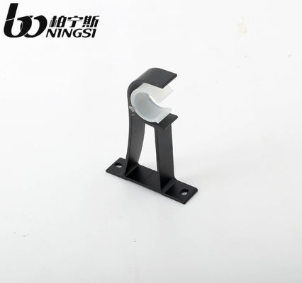 Un bon prix. Rideau noir Rod Brackets Curtain Rod Hanger en plafond de la couleur 22mm en métal En ligne