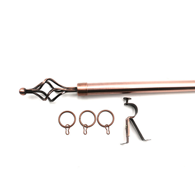 Un bon prix. Rod Finish Windows Curtain Rods en bronze 28 à 48 pouces de réglable En ligne